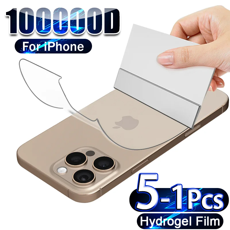 Tech Accessories Phone - 5-1 Uds película de hidrogel para