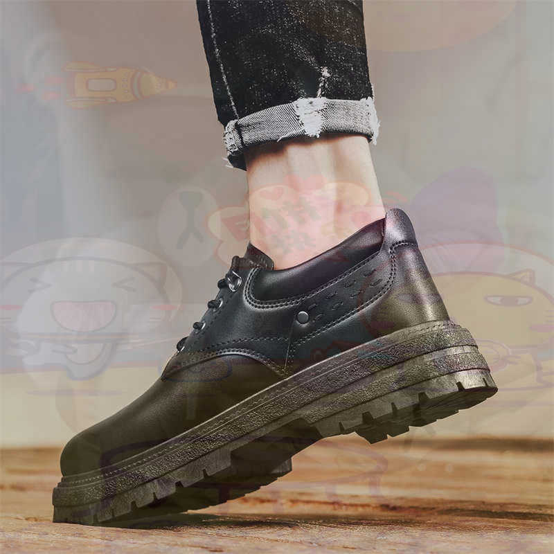 Tech Accessories Uk - Zapatillas deportivas de cuero Natural oscuro