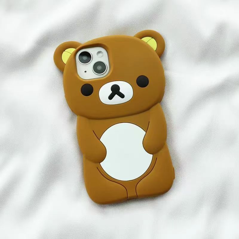 Tech Accessories Phone - Funda de Silicona Rilakkuma para Teléfono,