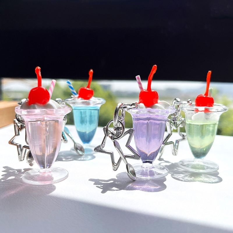Tech Girl Accessories - Lindo llavero de taza de crema