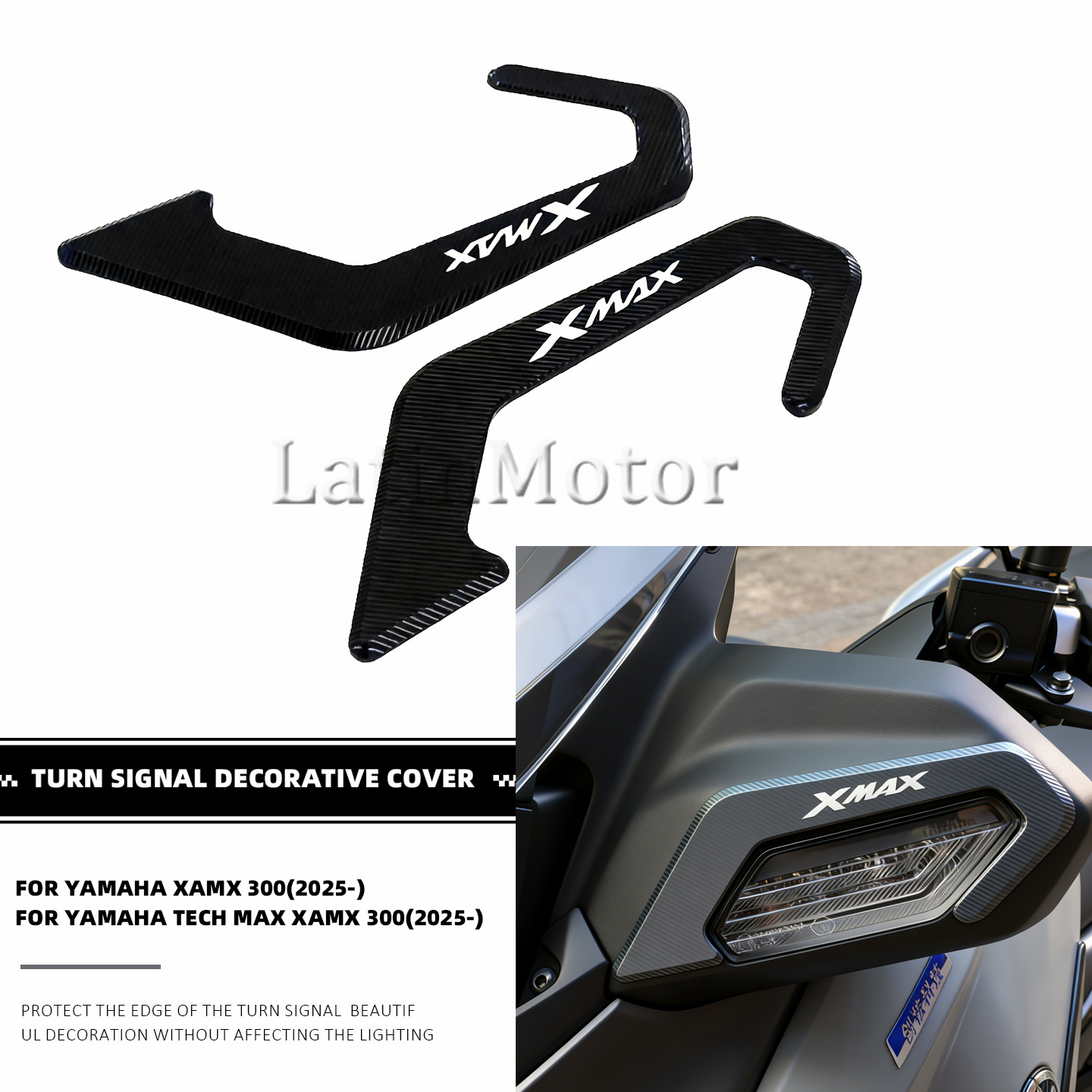 Xmax Tech Max Accessories - Para Yamaha XMAX300 XMAX TECH MAX