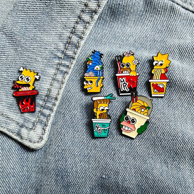 Juego de 6 insignias divertida - Vintage Tech Accessories reseña y precio