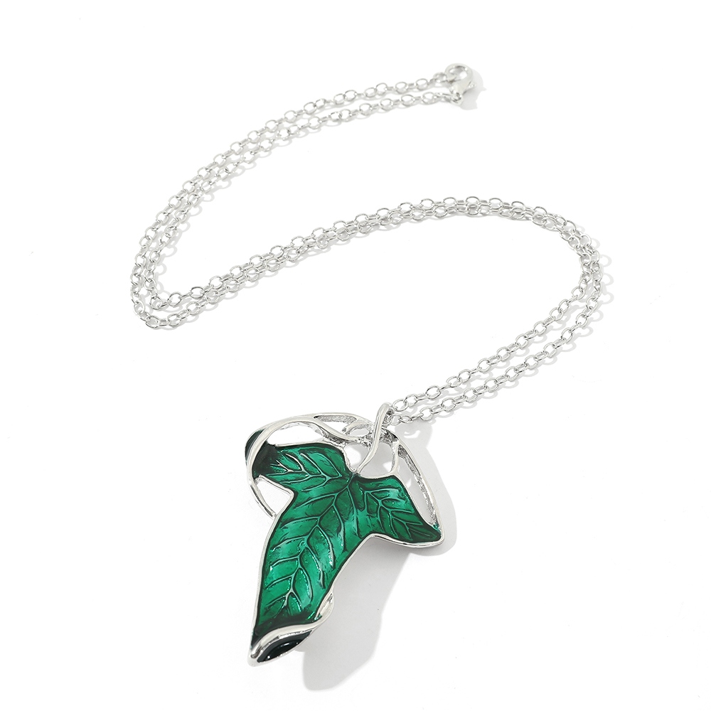 Collar con Colgante de Hoja Ve - Vintage Tech Accessories reseña y precio