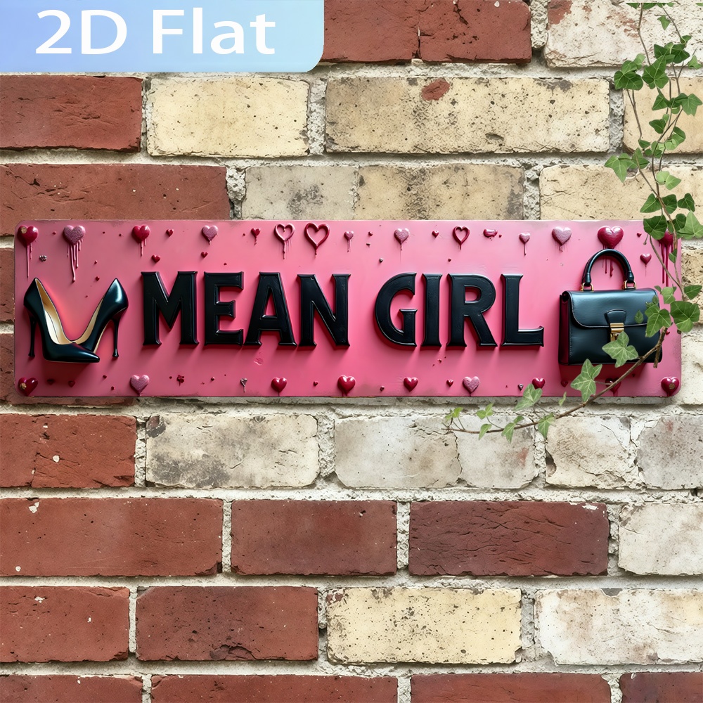 Letrero de Pared 2D Plano, Est - Tech Girl Accessories reseña y precio