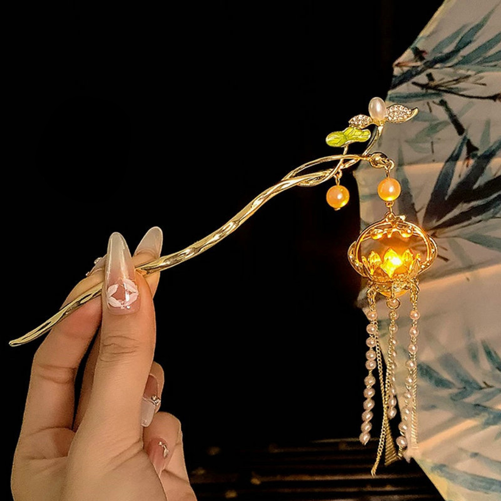 Horquilla de flor luminosa par - Vintage Tech Accessories reseña y precio