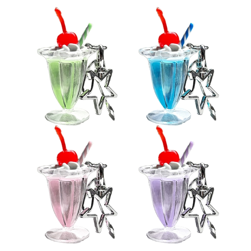 Lindo llavero de taza de crema - Tech Girl Accessories reseña y precio